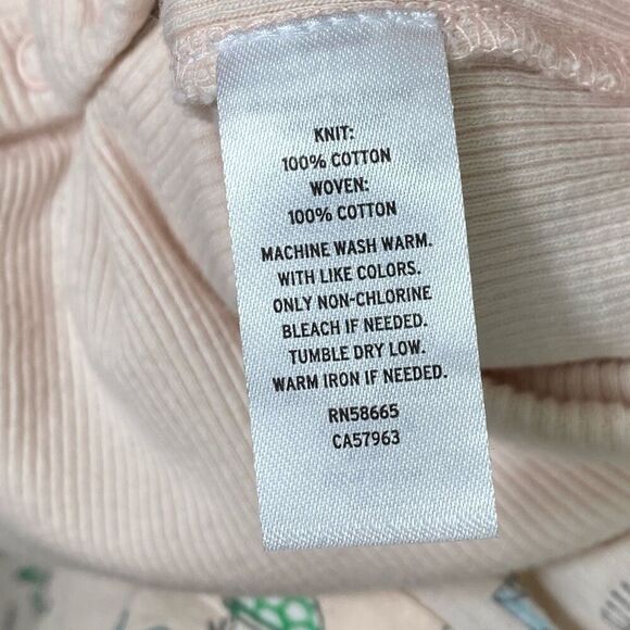 Nordstrom Baby Girl’s Light Pink Garden Animal Themed Dress One Piece Size 6M - Picture 6 of 6